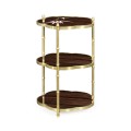 Bamboo Three-Tier End Table