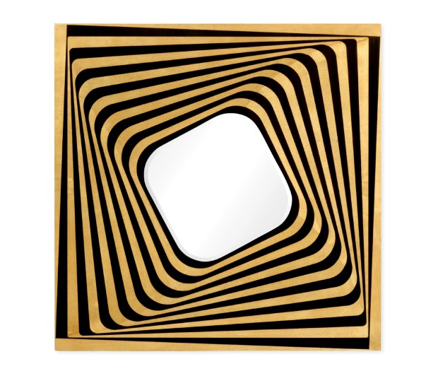 Psychedelic Op Art Mirror