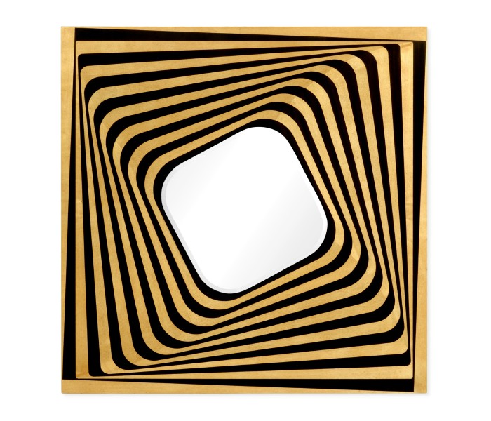 Psychedelic Op Art Mirror