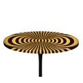 Op Art Side Table