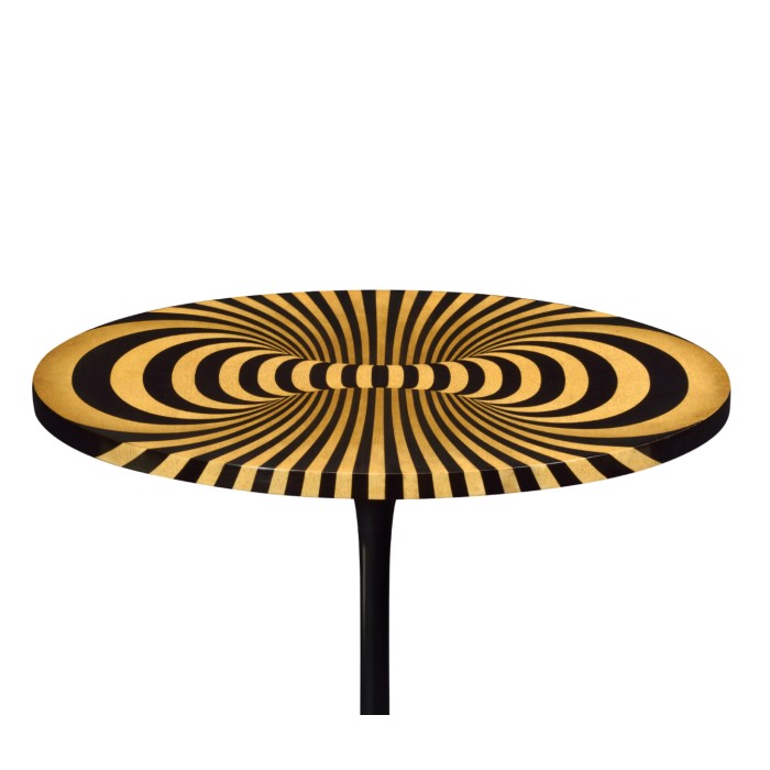 Op Art Side Table