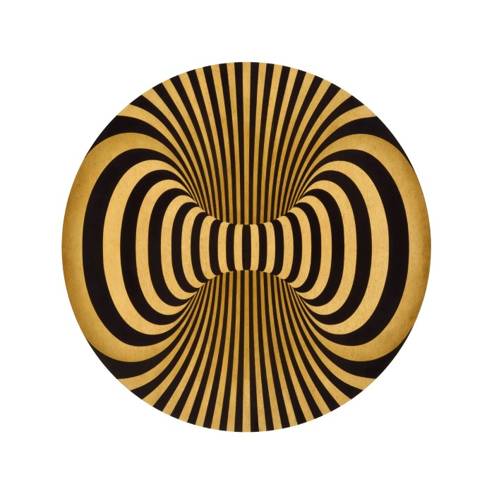 Op Art Side Table