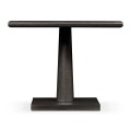 Square Dark Brown Ash Dining Table 35