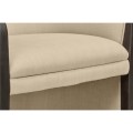 Dark Brown Ash Tub Bar Stool