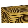 Op Art Bright Satinwood Cube