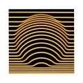 Op Art Bright Satinwood Cube