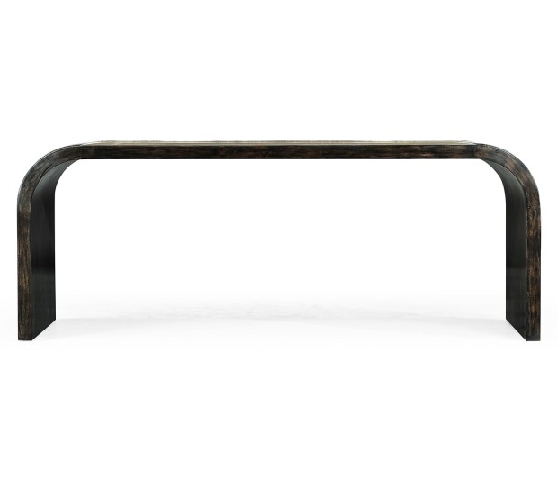Fusion Etched Brass Cocktail Table