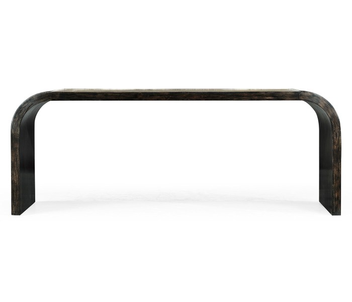 Fusion Etched Brass Cocktail Table