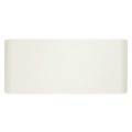 Curved Edges Ivory Eggshell Coffee Table