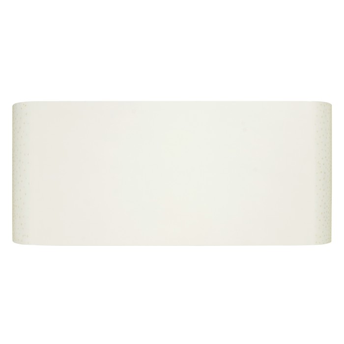 Curved Edges Ivory Eggshell Coffee Table