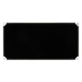 Campaign Style Dark Santos Rosewood Chest of Three Drawers