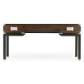 Campaign Style Dark Santos Rosewood Desk
