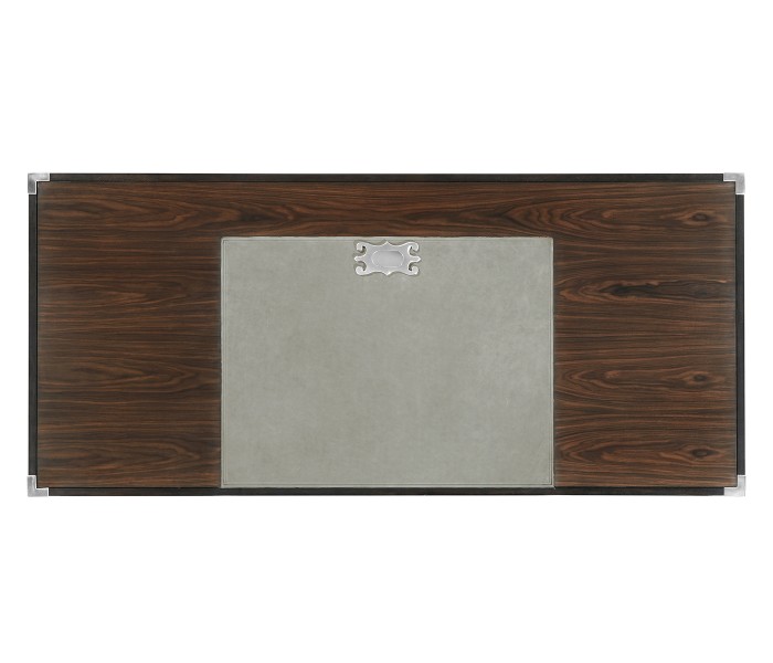 Campaign Style Dark Santos Rosewood Desk