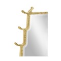 Asian Fusion Dorado Bronze Hanging Mirror