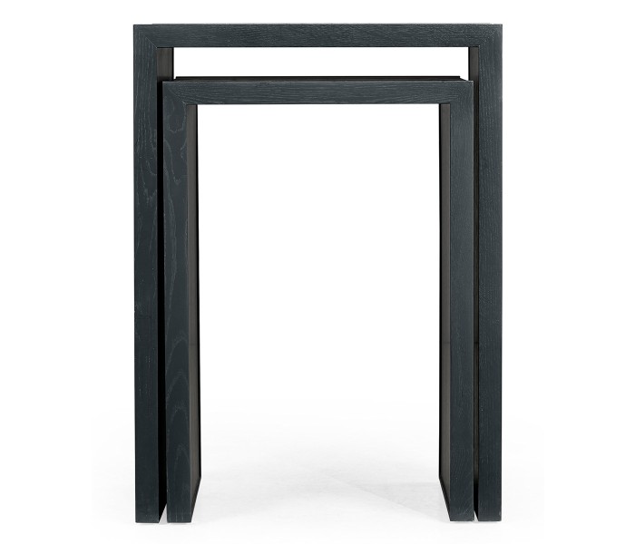 Fusion Etched Brass Nesting Tables