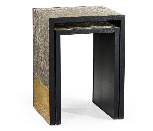 Fusion Etched Brass Nesting Tables