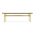 Fusion Curved Edge Cocktail Table