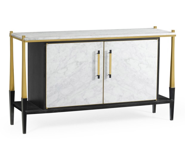 Fusion Sideboard with White Marble Top