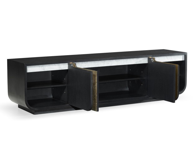 Fusion Chinoiserie Entertainment Cabinet