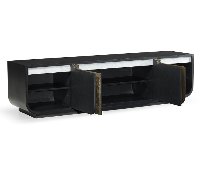 Fusion Chinoiserie Entertainment Cabinet
