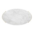 Fusion Oval Marble Dining Table 96