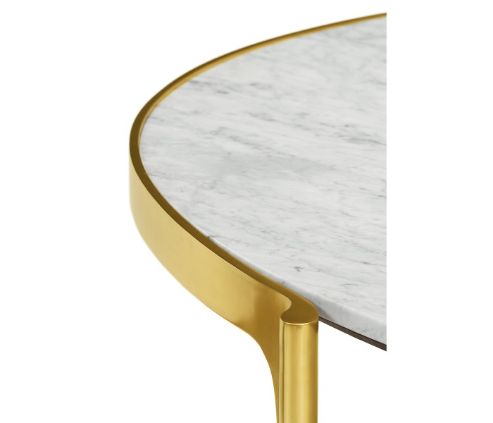 Fusion Oval Marble Dining Table 96