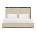 Campaign Style Ebonised Oak Cali King Bed