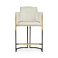 Fusion High Back Tub Counter Stool
