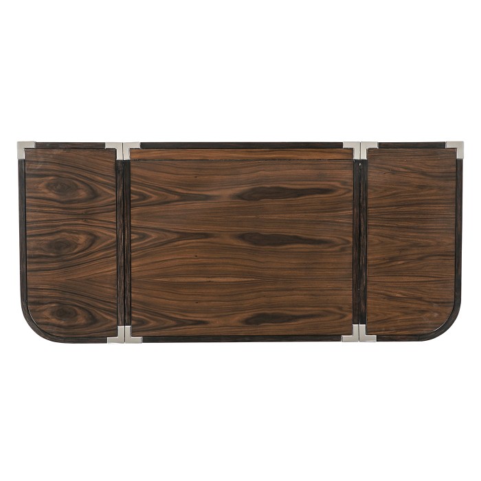 Campaign Style Dark Santos Rosewood Dressing Table
