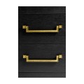 Fusion Ebonized Oak Nightstand with Drawers