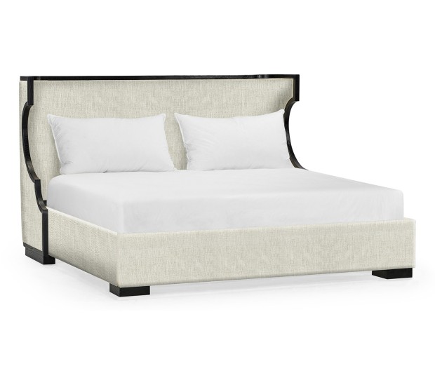Fusion Rounded Oak Cali King Bed