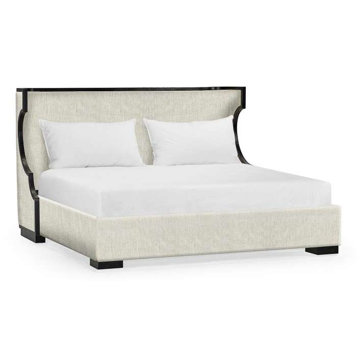 Fusion Rounded Oak Cali King Bed