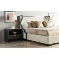 Fusion Rounded Oak Cali King Bed
