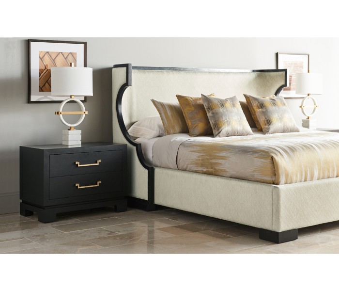 Fusion Rounded Oak Cali King Bed