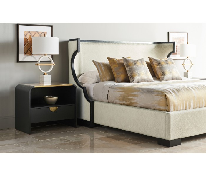 Fusion Curved Nightstand