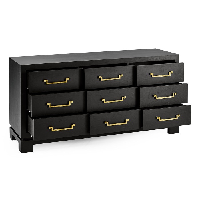 Fusion Ebonized Oak Dresser
