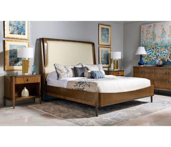 Toulouse Upholstered Cali King Bed