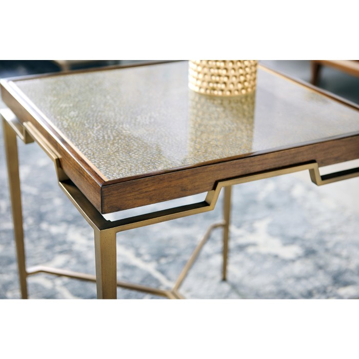 Toulouse Eggshell End Table