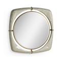 Toulouse Eggshell Mirror 42