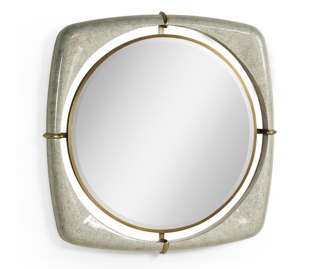 Toulouse Eggshell Mirror 42