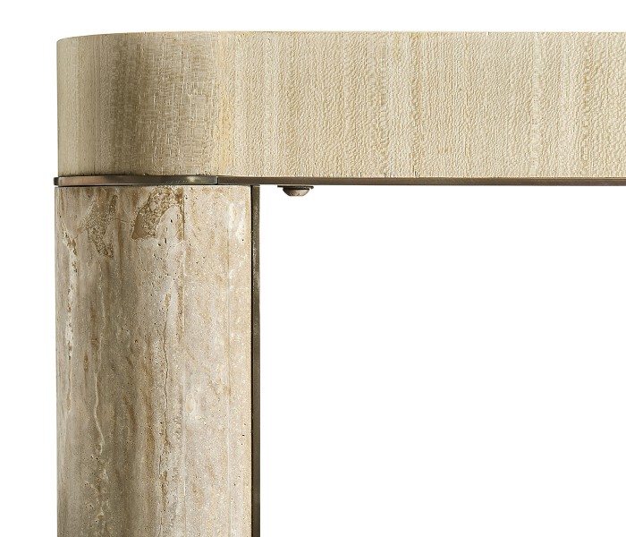 Upwelling Stone Leg Dining Table 96