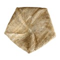 Water Leeward Carved Travertine Base 24