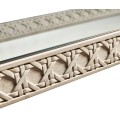 Cnoidal Cane Carved Cocktail Table