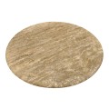 Billow Travertine Cocktail Table