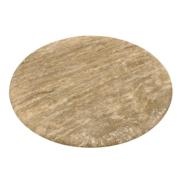 Billow Travertine Cocktail Table