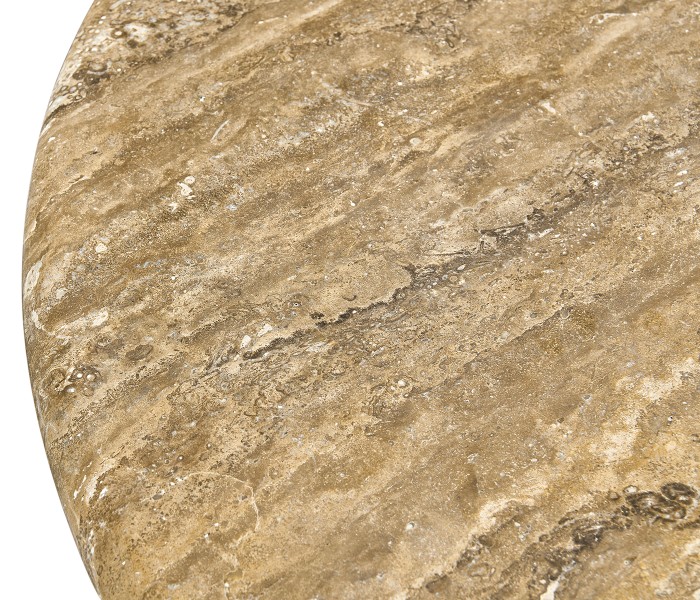 Billow Travertine Cocktail Table