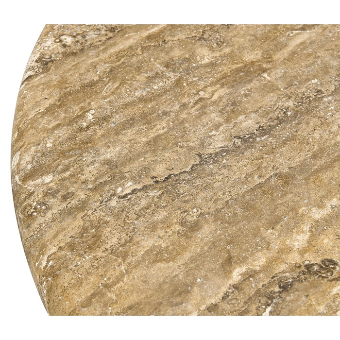 Billow Travertine Cocktail Table