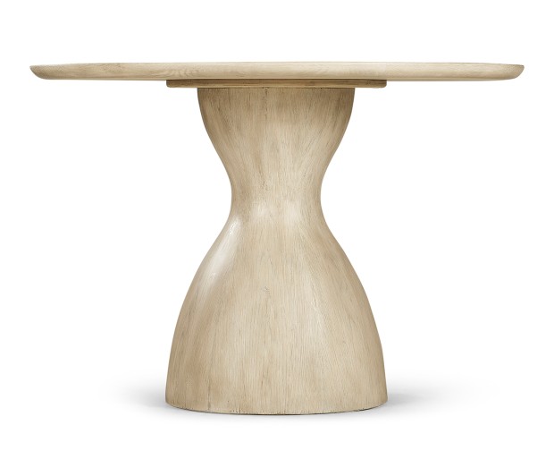 Seamount Oak Pedestal Table 44