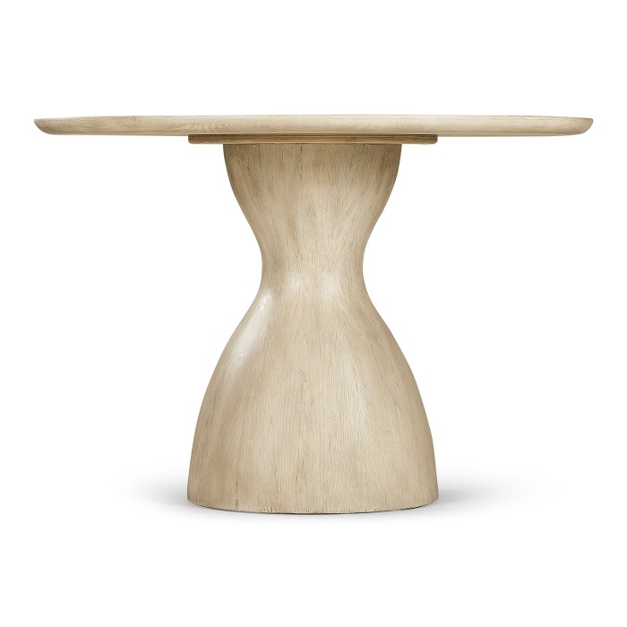 Seamount Oak Pedestal Table 44
