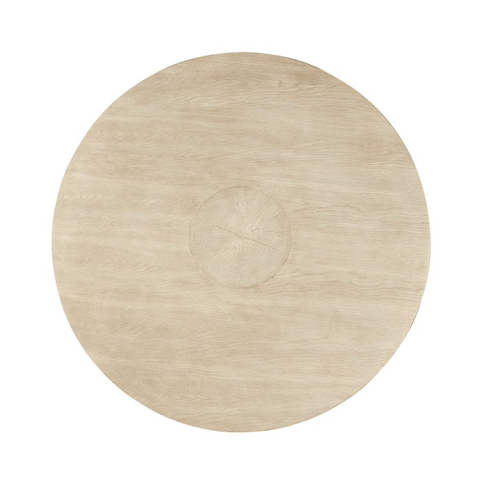 Seamount Oak Pedestal Table 44